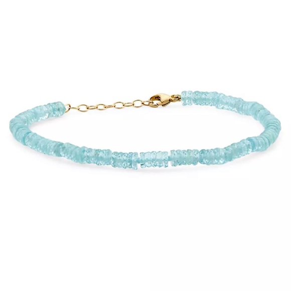 Jia Jia Fancy Cut 14k Yellow Gold & Apatite Bracelet - Picture 1 of 12